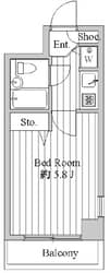 シーサイドビラ鵠沼の物件間取画像